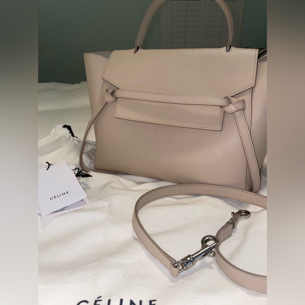 Celine Mini Belt Bag Grained Calfskin